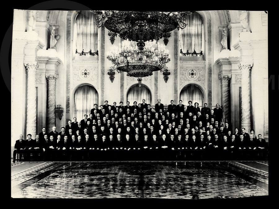Группа делегатов XXIII съезда КПСС. 1966 г.