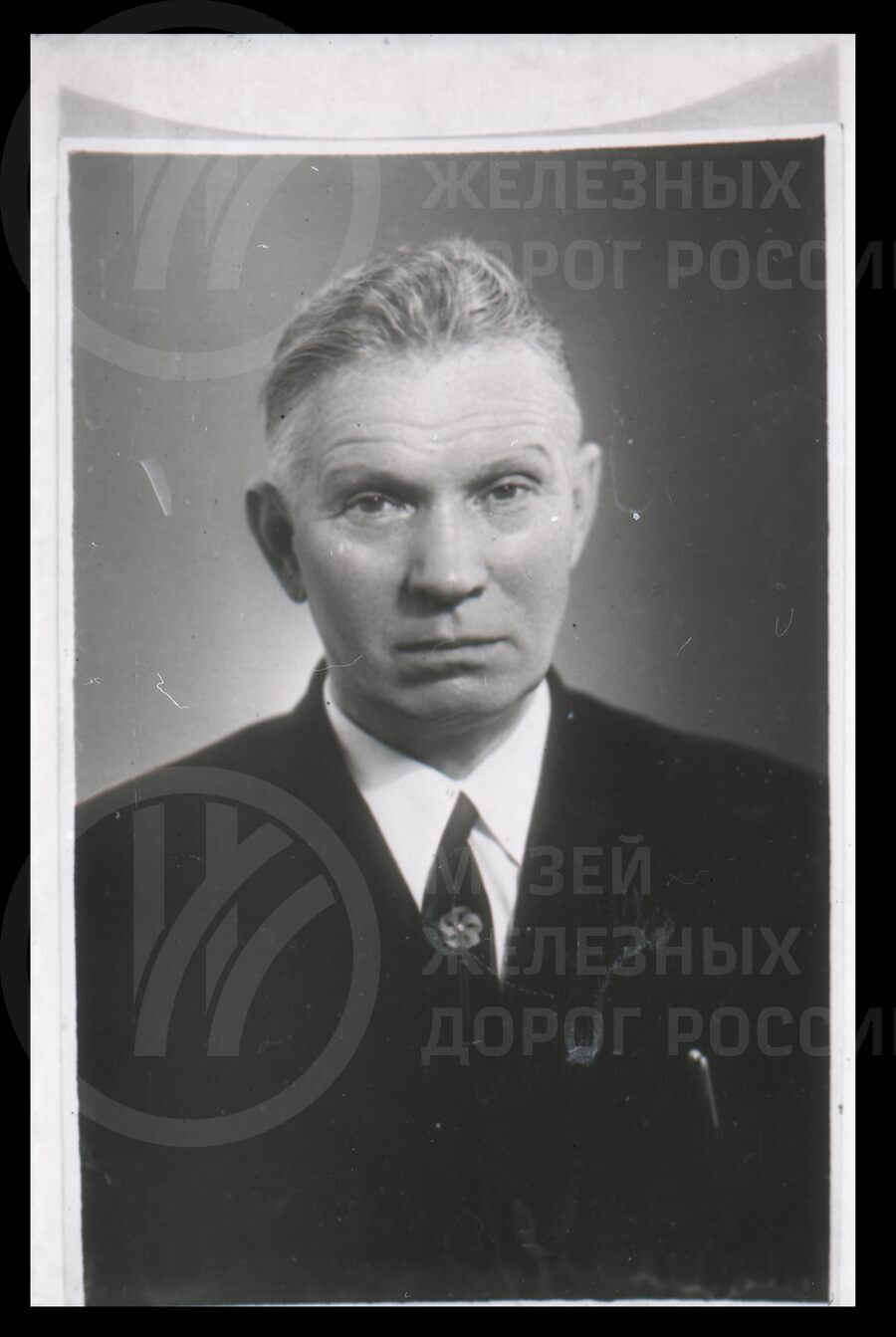Б.А. Третьяков – столяр станции Ленинград–Пассажирский–Московский