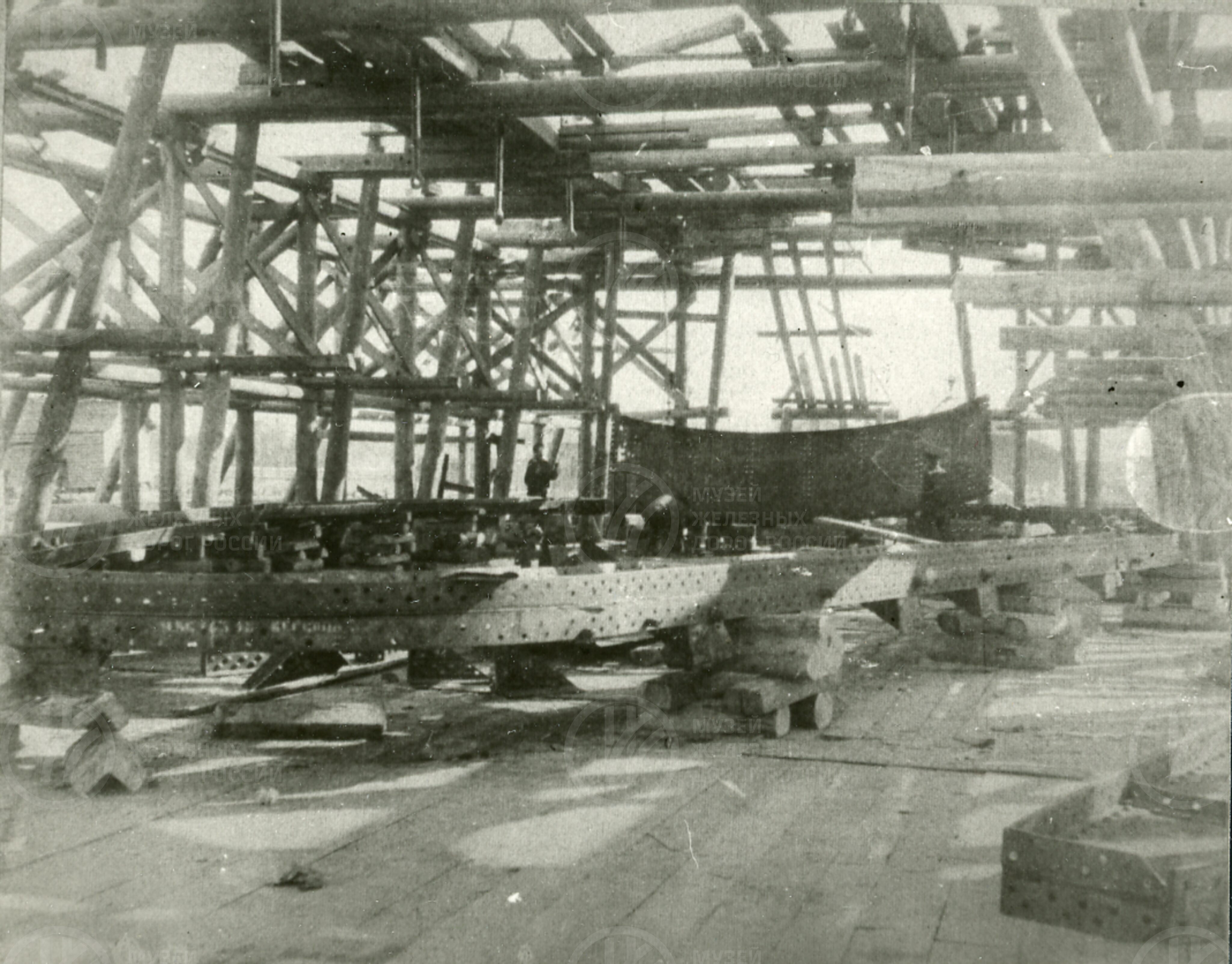 Монтаж разводных механизмов, 1911–1912 гг., image 1