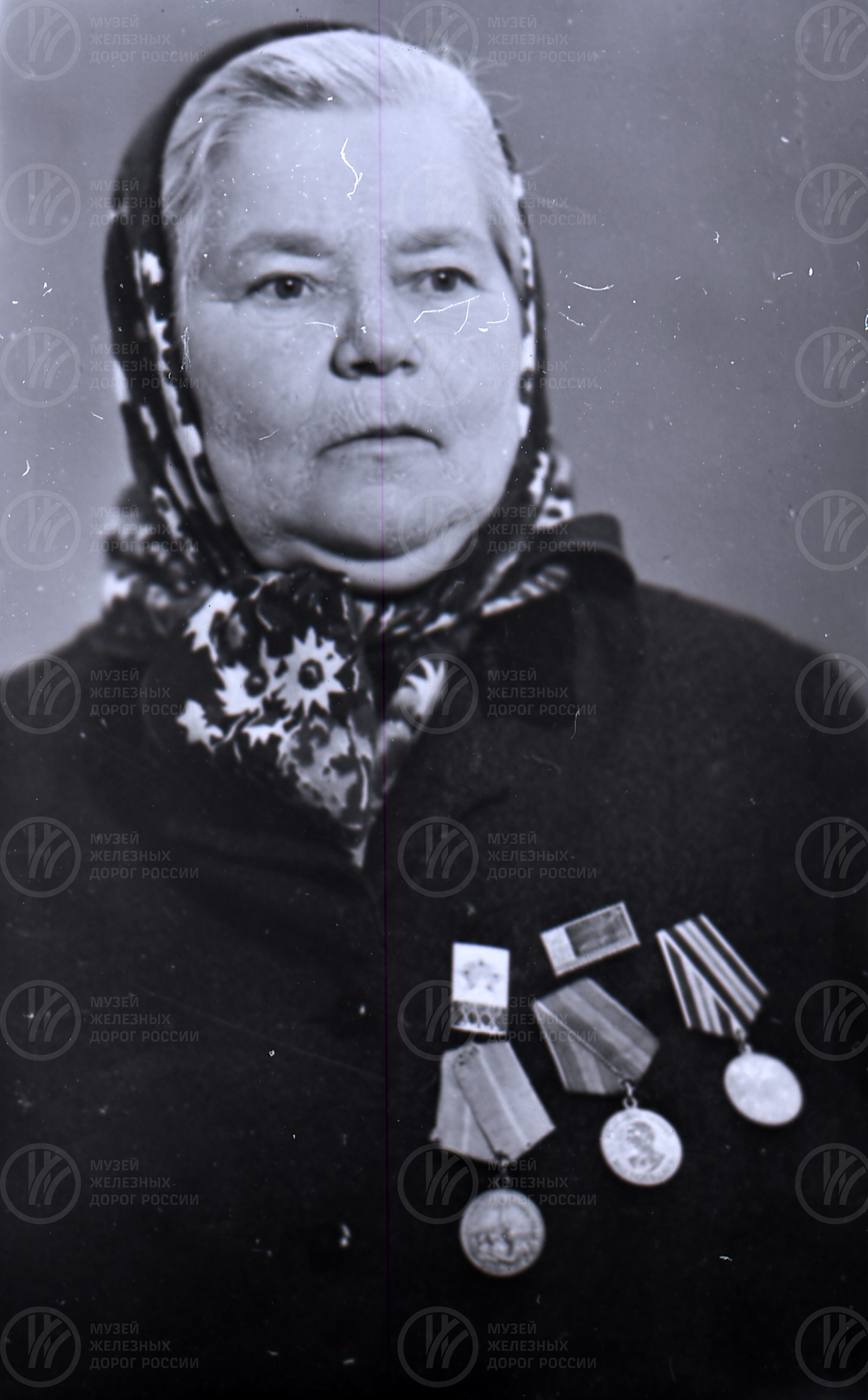 В.И. Соловая – работница железнодорожного почтамта Московского вокзала, image 1