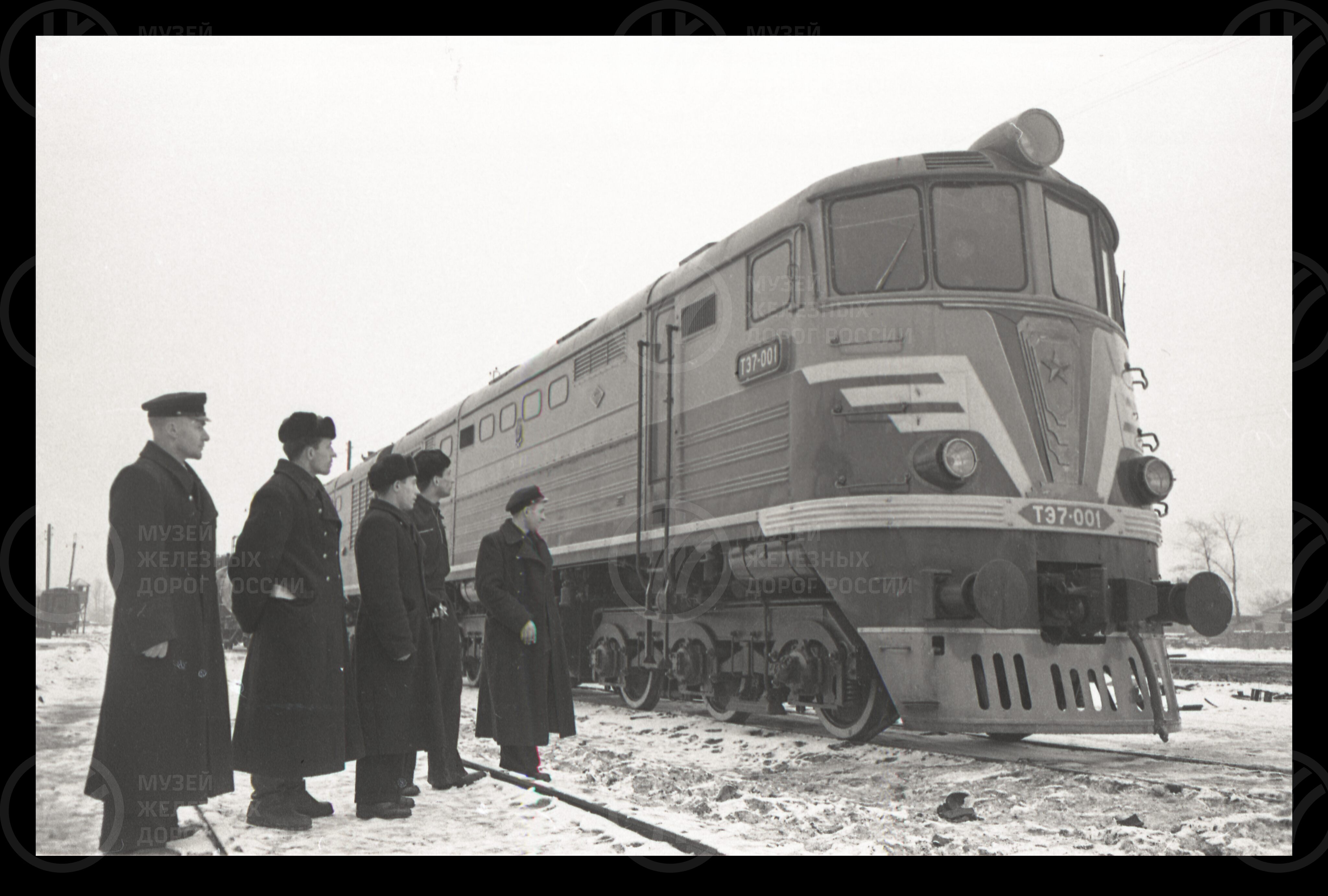 Тепловоз ТЭ7-001, image 1
