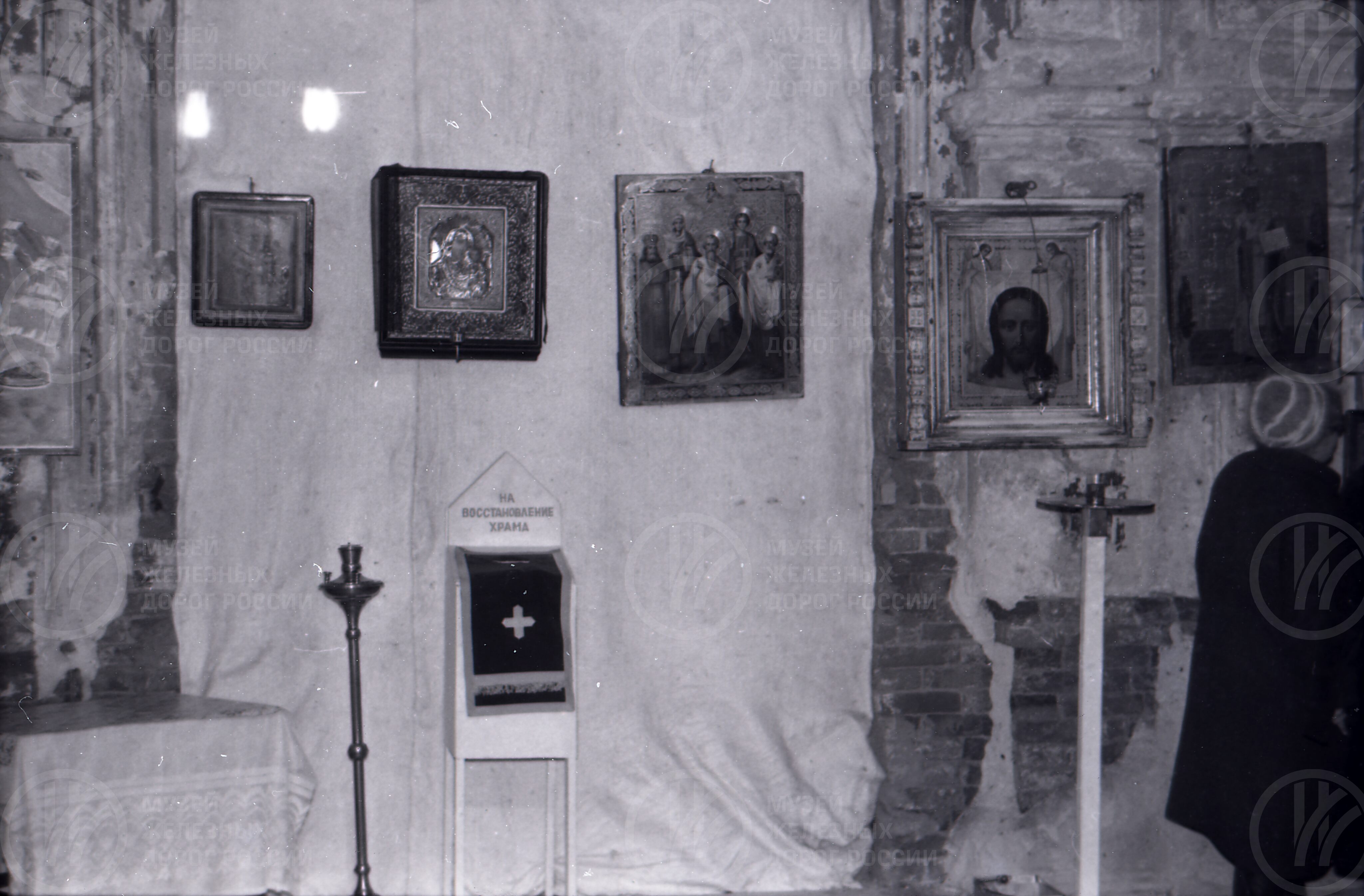 Церковь на станции Любань.1991 г., изображение 1