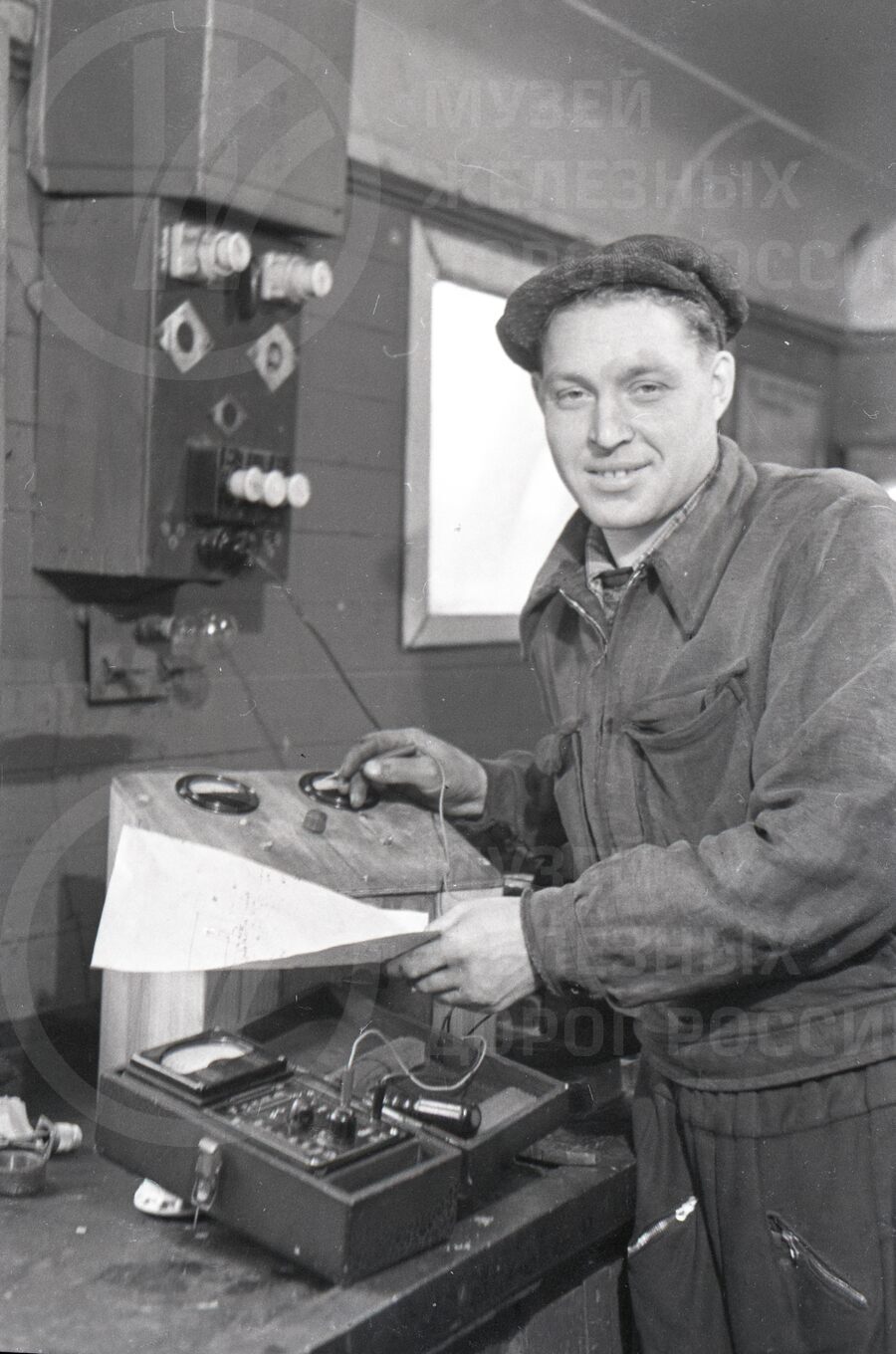 В.Т. Канаев. Слесарь-рационализатор Московского вагонного депо