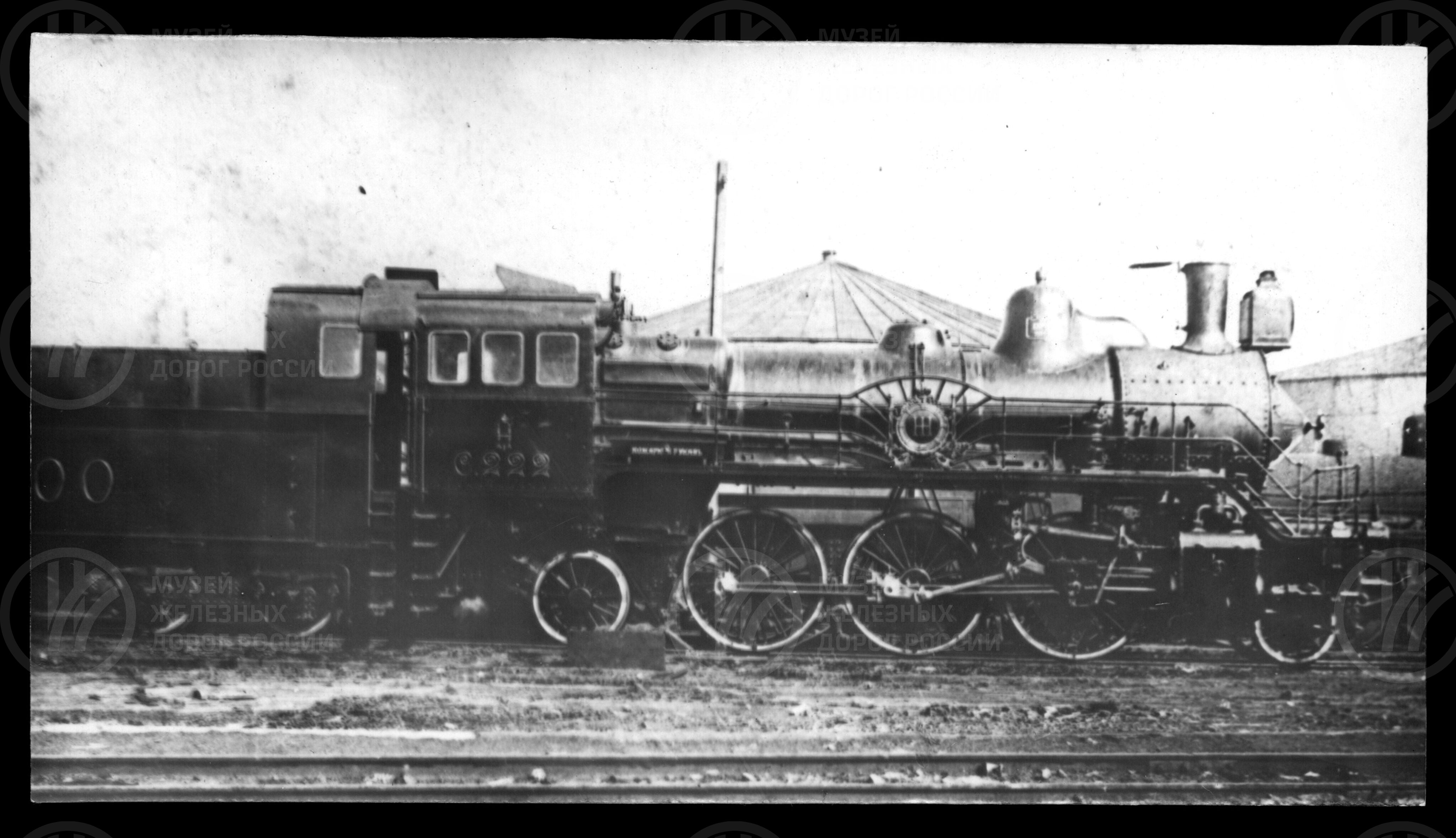 Пассажирский паровоз серии Уд Николаевской железной дороги. 1912 г., изображение 3