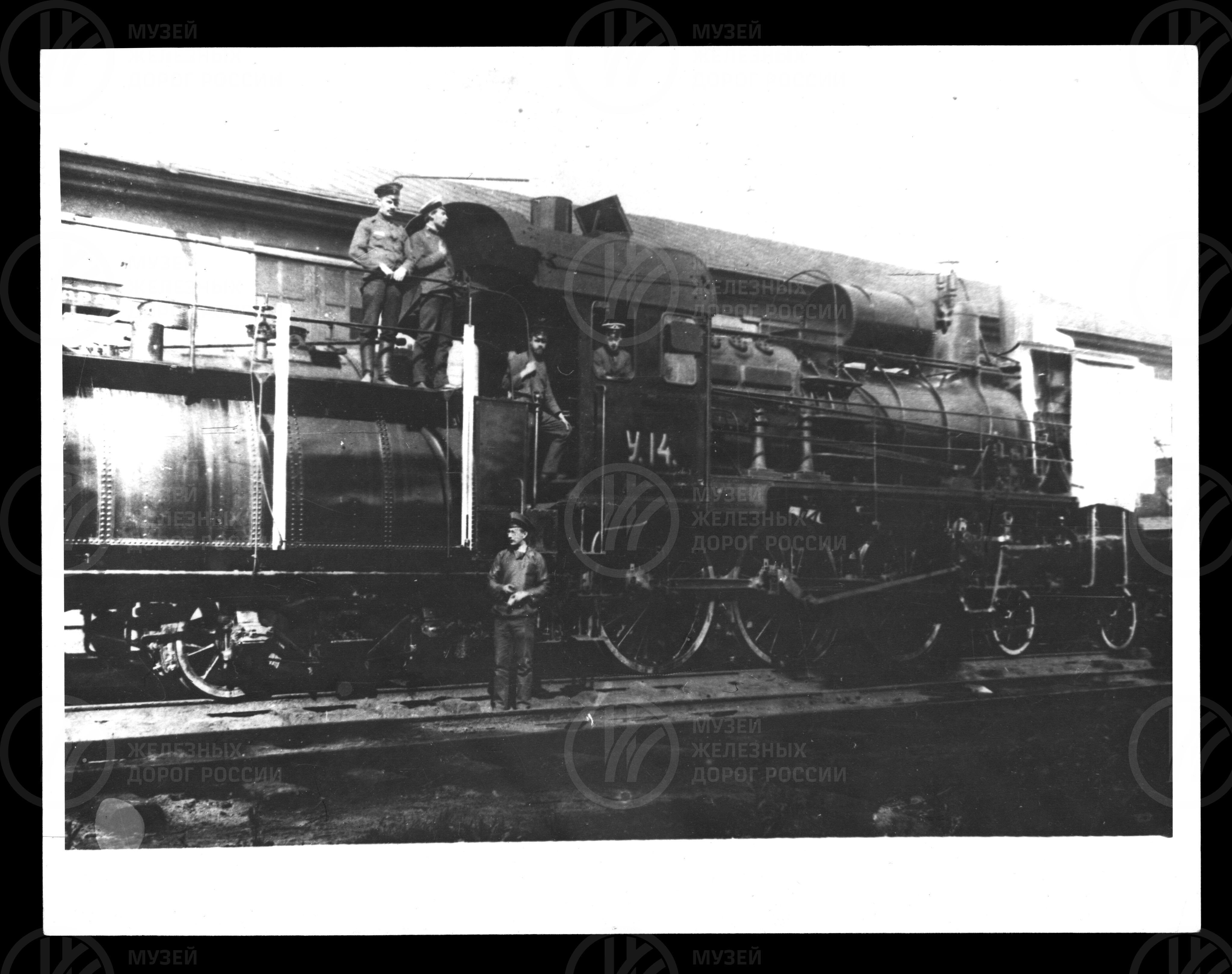 Пассажирский паровоз серии Уд Николаевской железной дороги. 1912 г., изображение 1