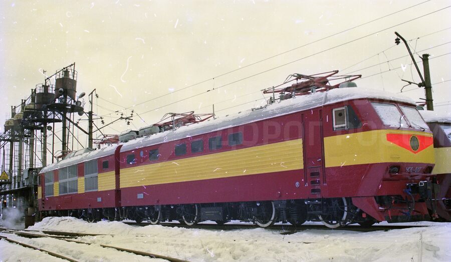 Электрички у депо в ТЧ-8