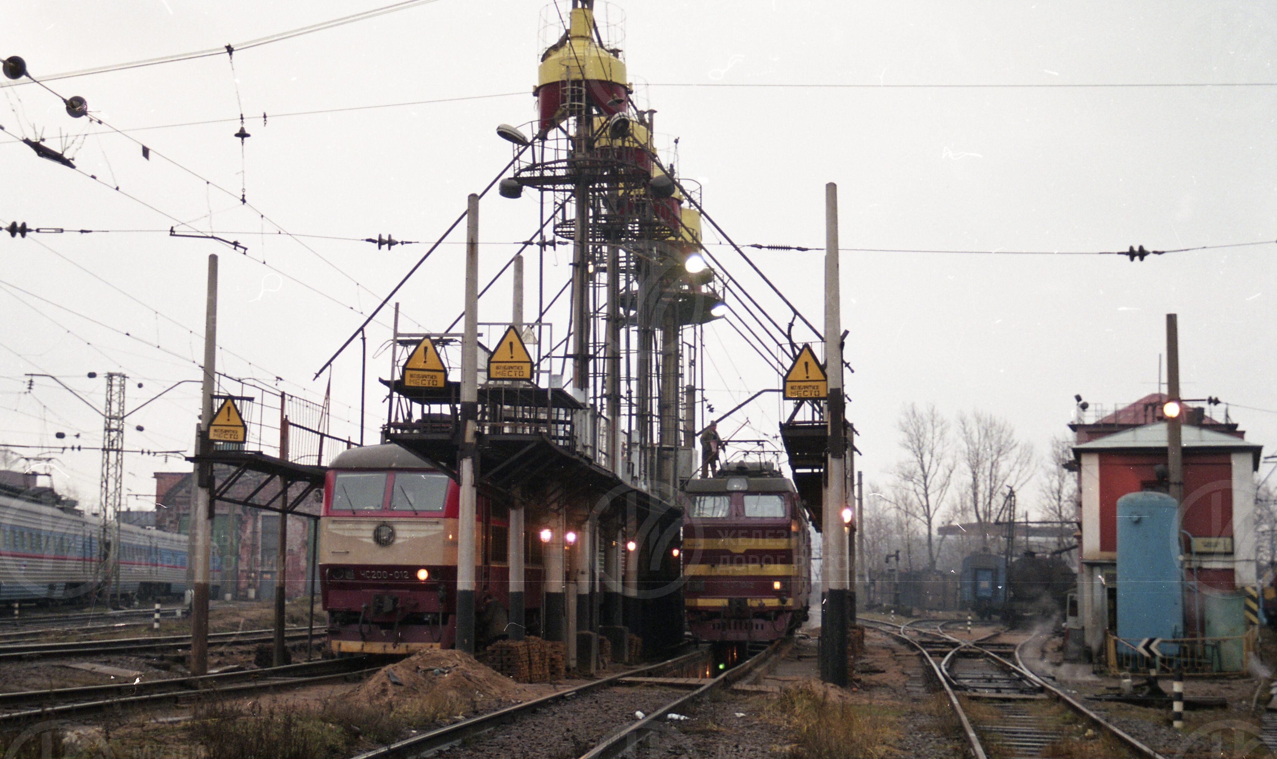 Экипировка локомотивов в ТЧ-8, image 2
