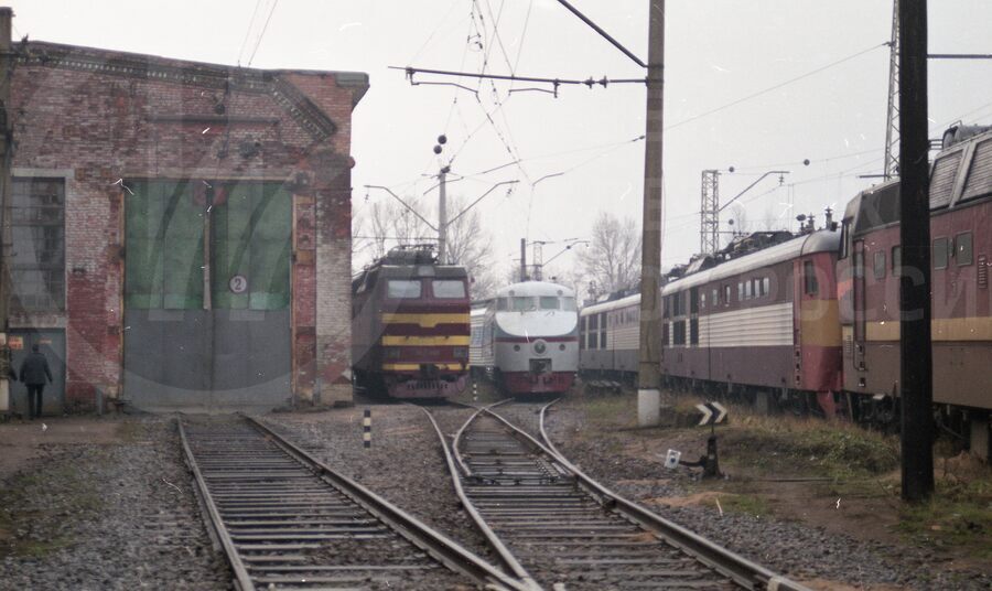 Экипировка локомотивов в ТЧ-8
