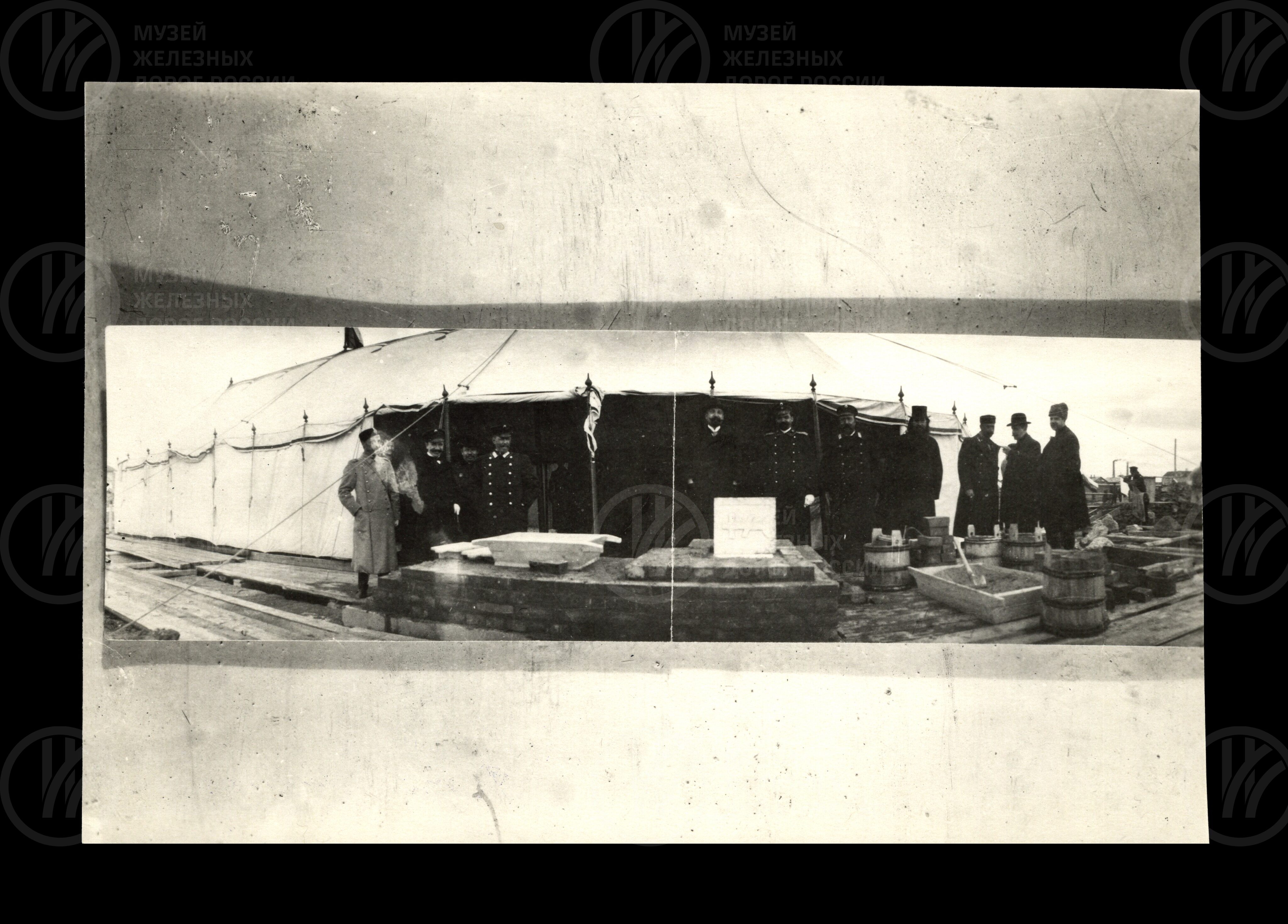 Закладка здания училища. 1901 г., image 1