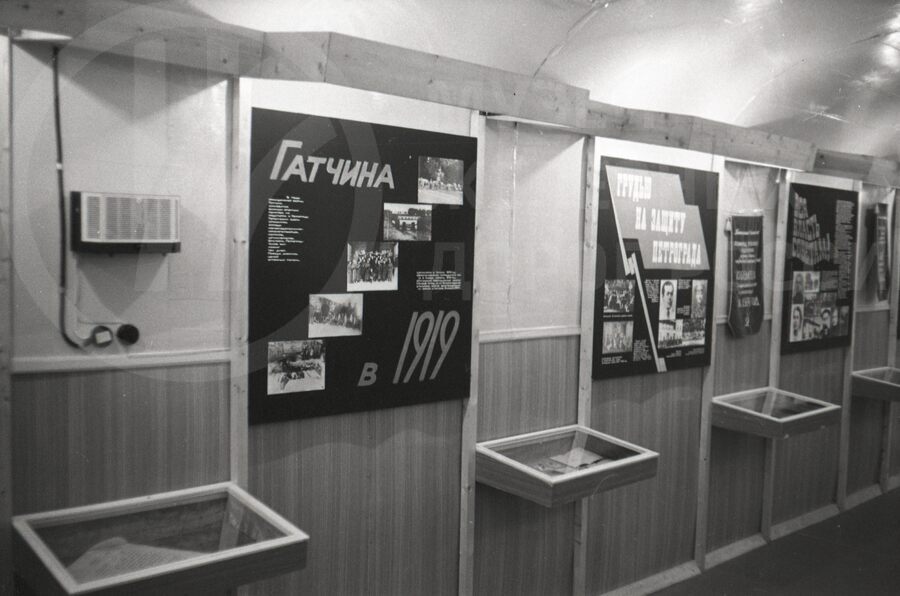 Вагон-музей. Экспозиция и интерьер. Станция Гатчина