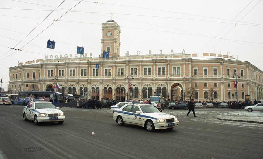Рота почетного караула. Московский вокзал