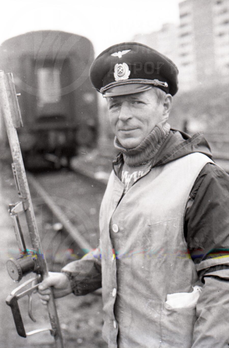 Виктор Владимирович Осипов. Бригадир Мурманской дистанции пути. 1986–1987 гг.