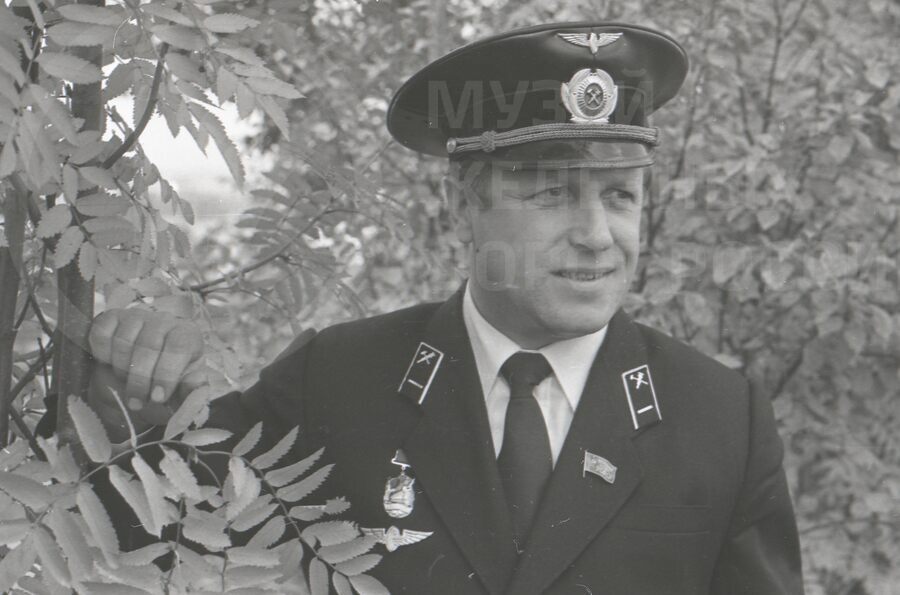 М. Лаптев. Машинист локомотивного депо. Станция Кандалакша. 1986–1987 гг.