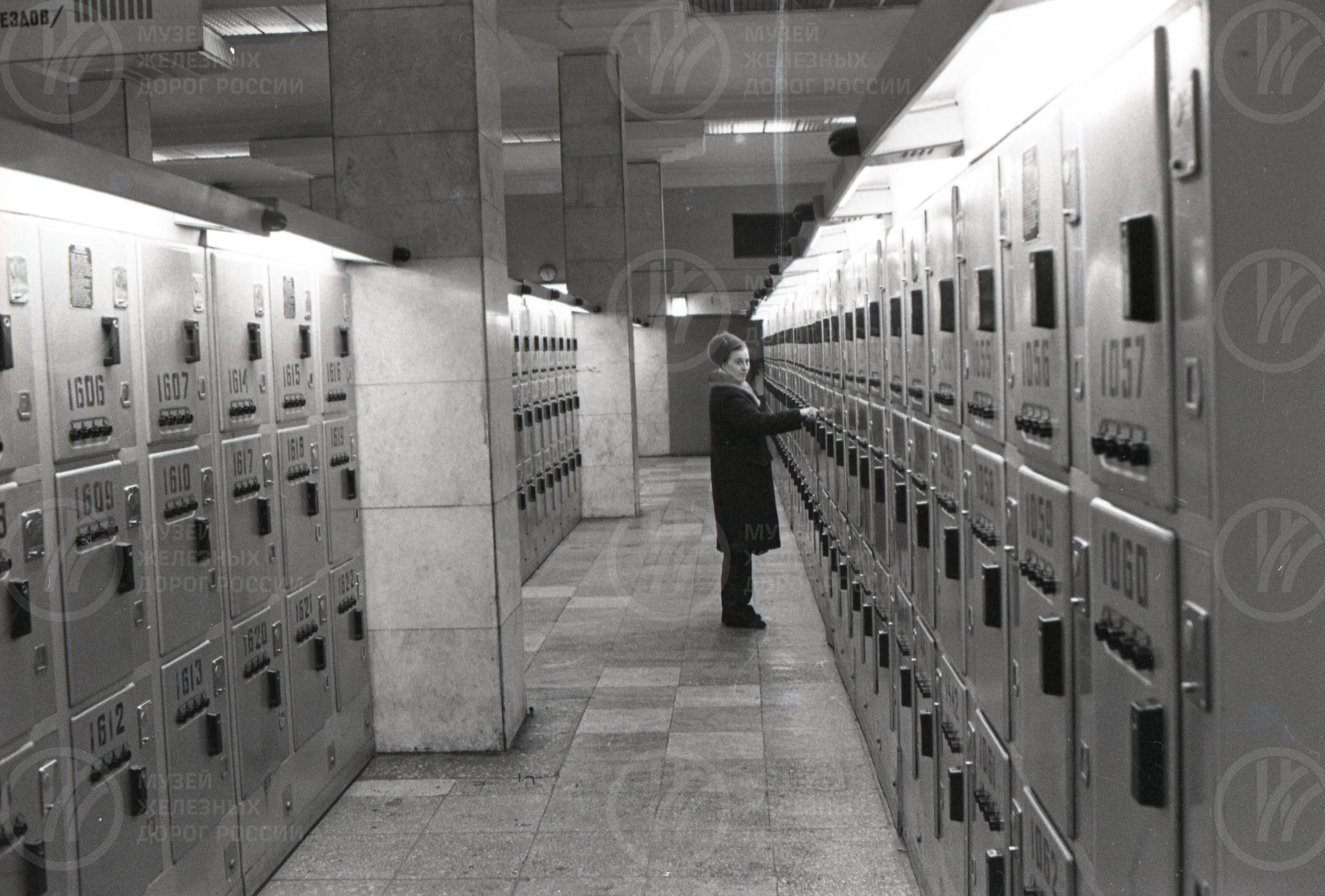 Автоматические камеры хранения. Московский вокзал. 1986–1987 гг., изображение 1