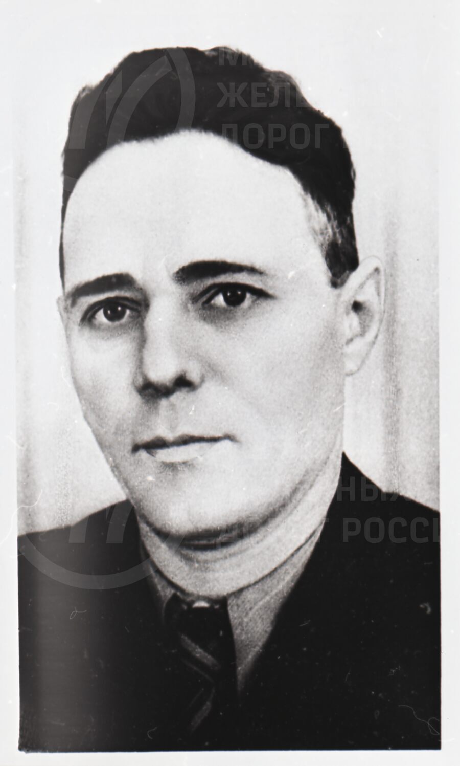 Б.Д. Жаров. Машинист паровозного депо станции Бологое