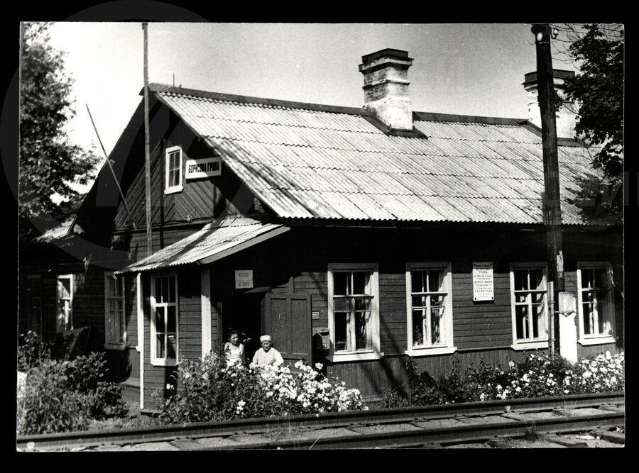 Станция Борисова Грива. 1982 г.