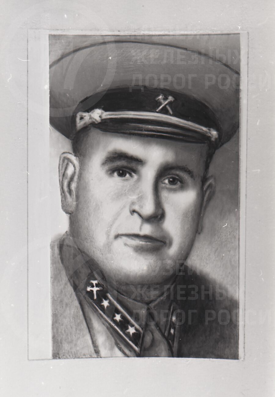 А.А. Лабут. Начальник политического отдела дороги