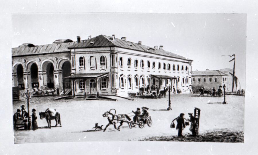 Петербургская станция Царскосельской железной дороги