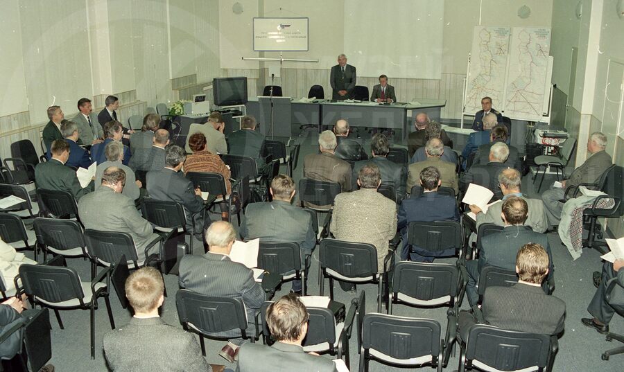 Совещание главных инженеров служб Октябрьской железной дороги