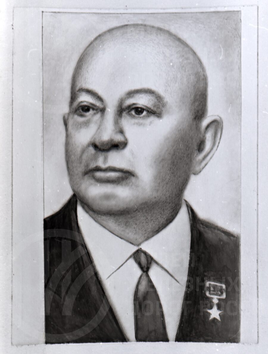 Н.А. Наринян. Начальник сводной колонны ГОРЕМа №3