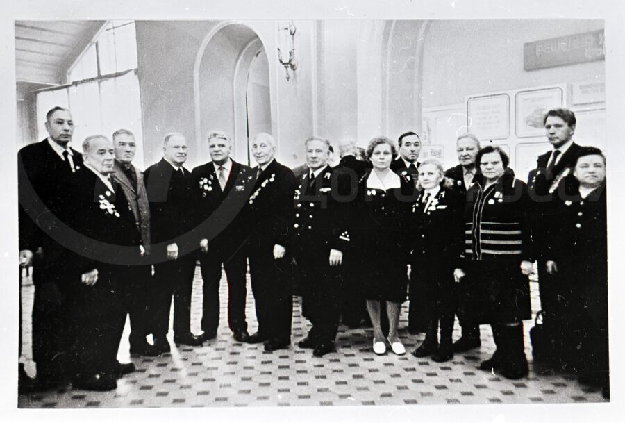Встреча ветеранов «Дороги Жизни». 1983 г.