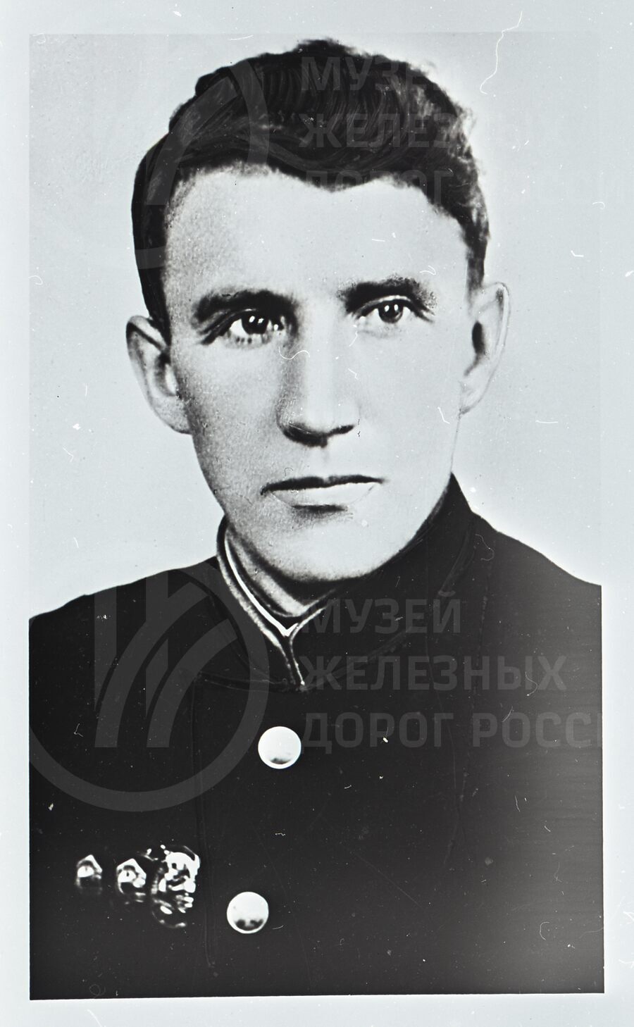 И.А. Волков. Машинист паровоза №721-83