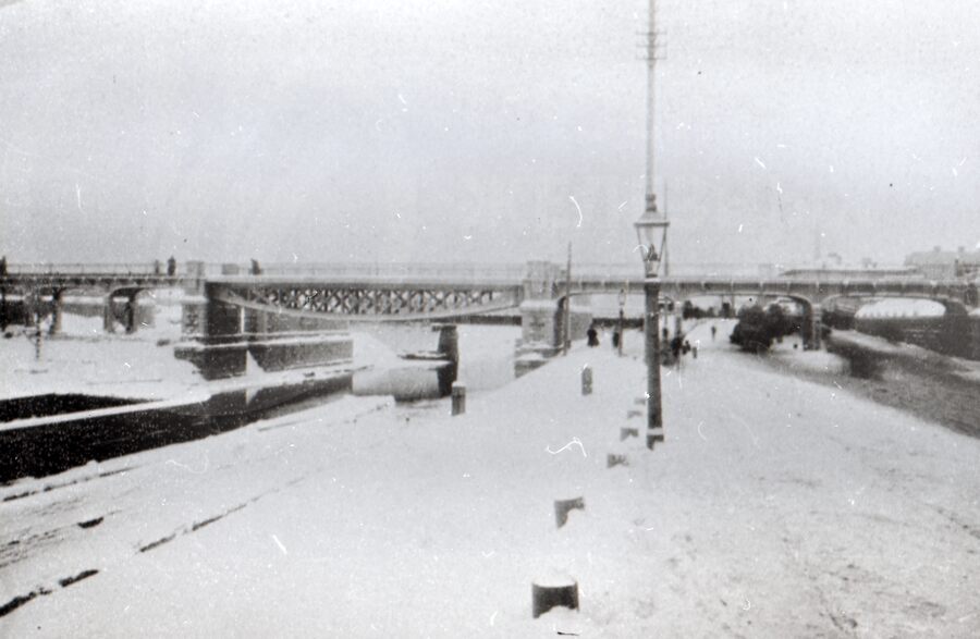 Постоянный мост через Обводный канал. 1901 г.