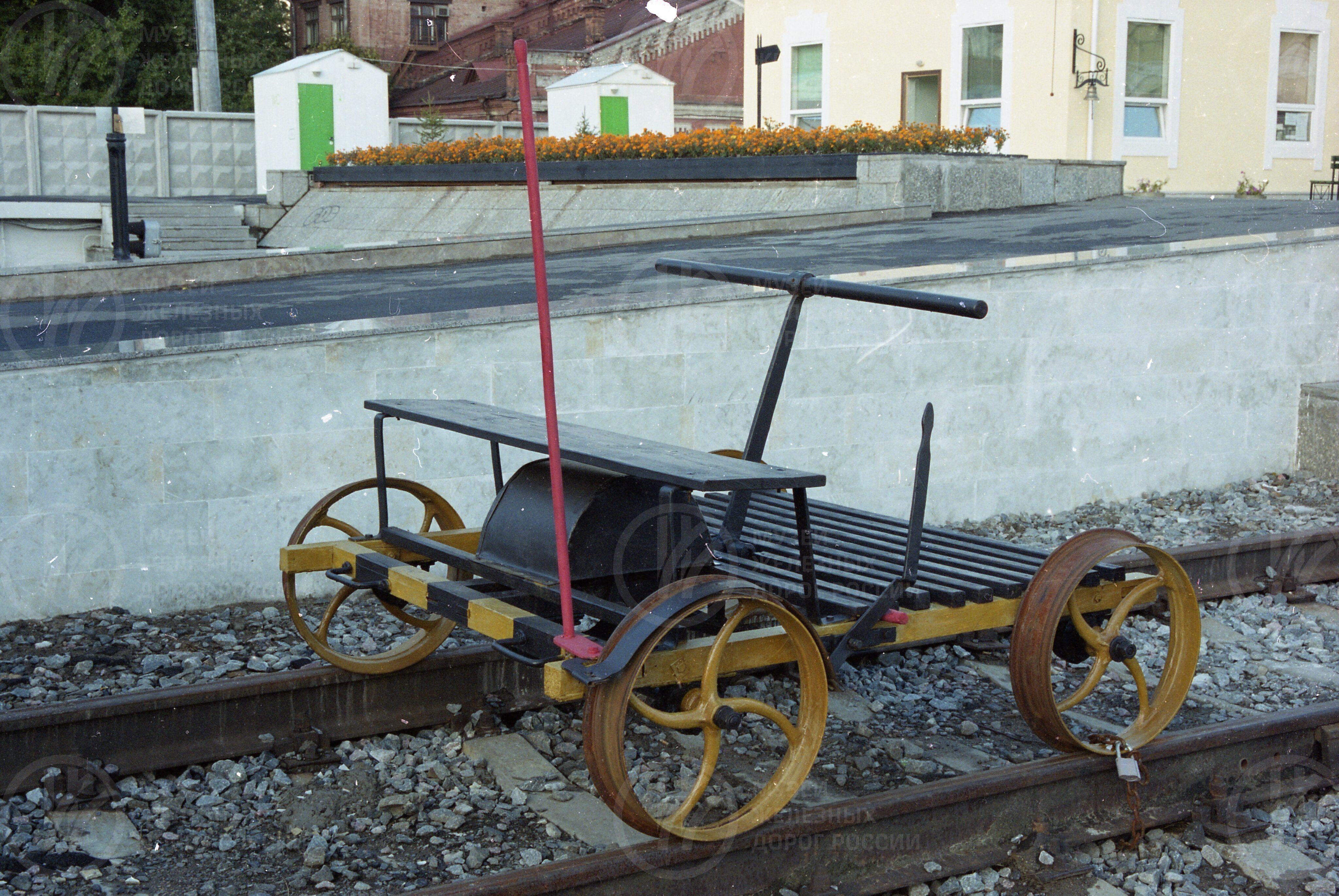 Экспонат в МЖТ. Дрезина, image 1