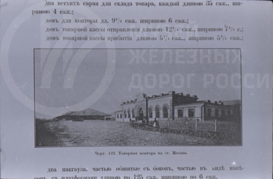 Товарная контора. Станция Москва