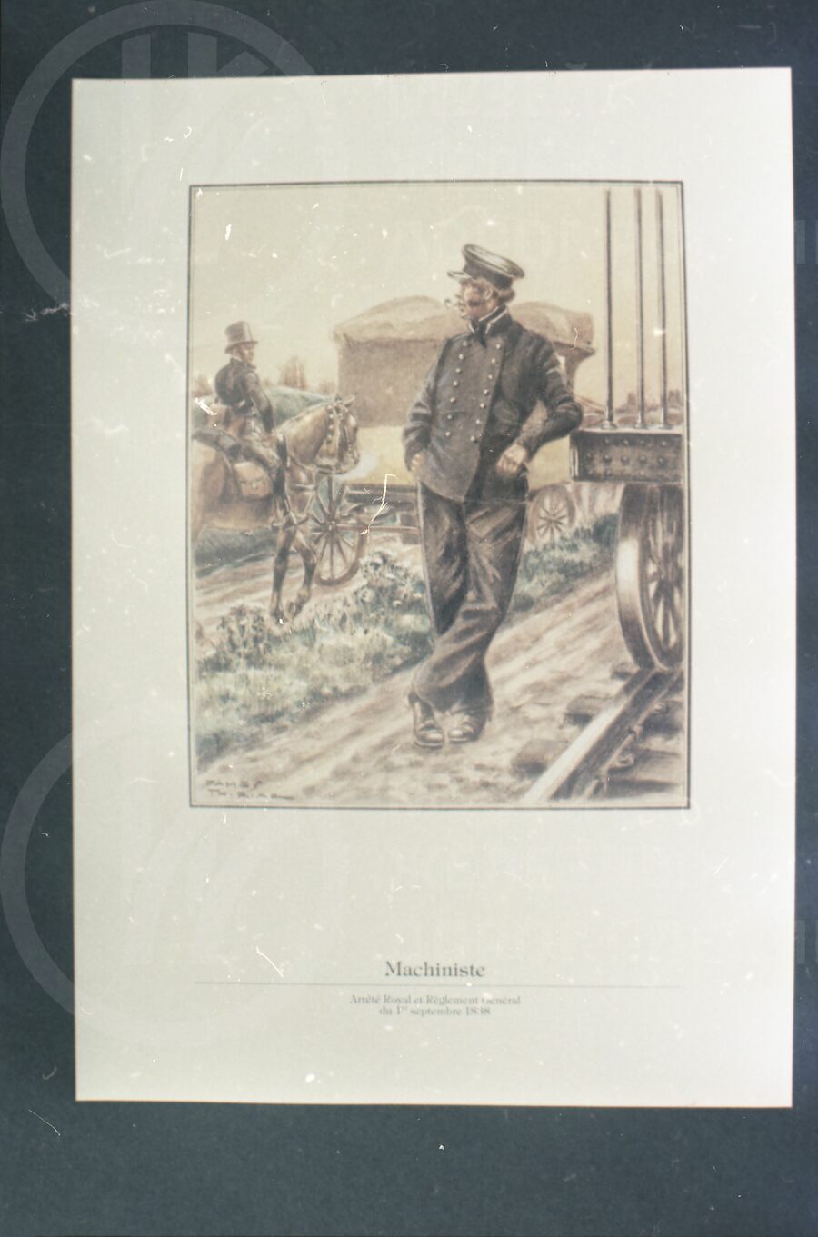 Машинист. 1838 г.