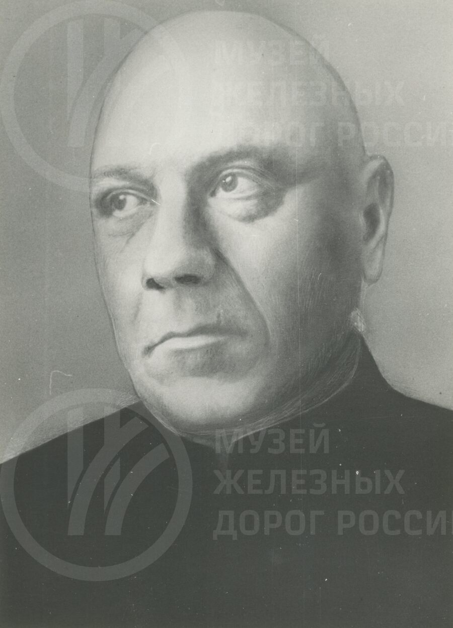 Г.Г. Синев – начальник Октябрьской железной дороги. 1937 г.