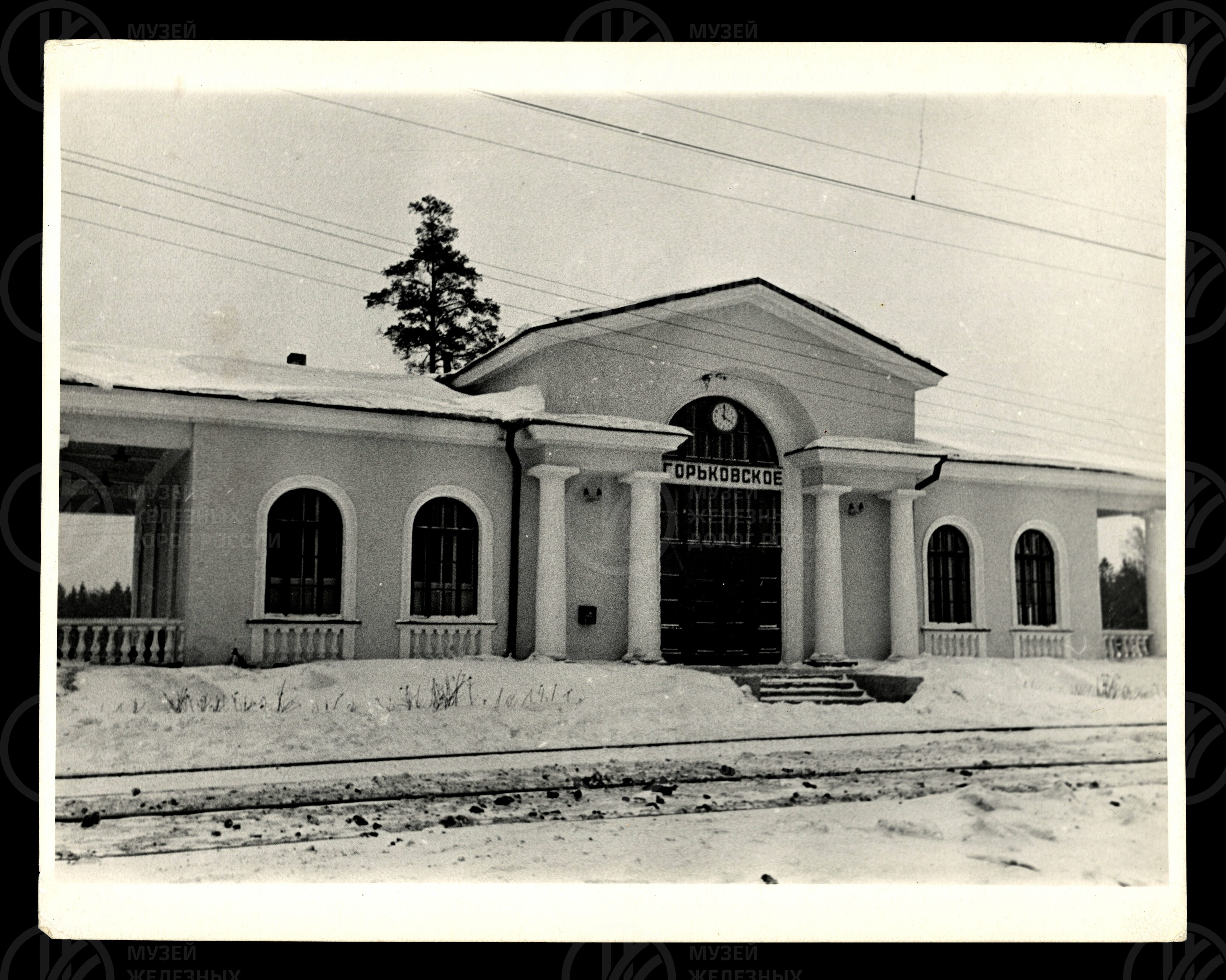 Вокзал станции Горьковское. 1970-е годы, image 1