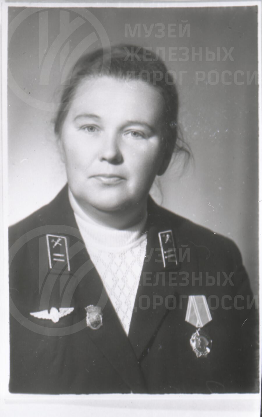 Р.Д. Романова – начальник станции Вырица