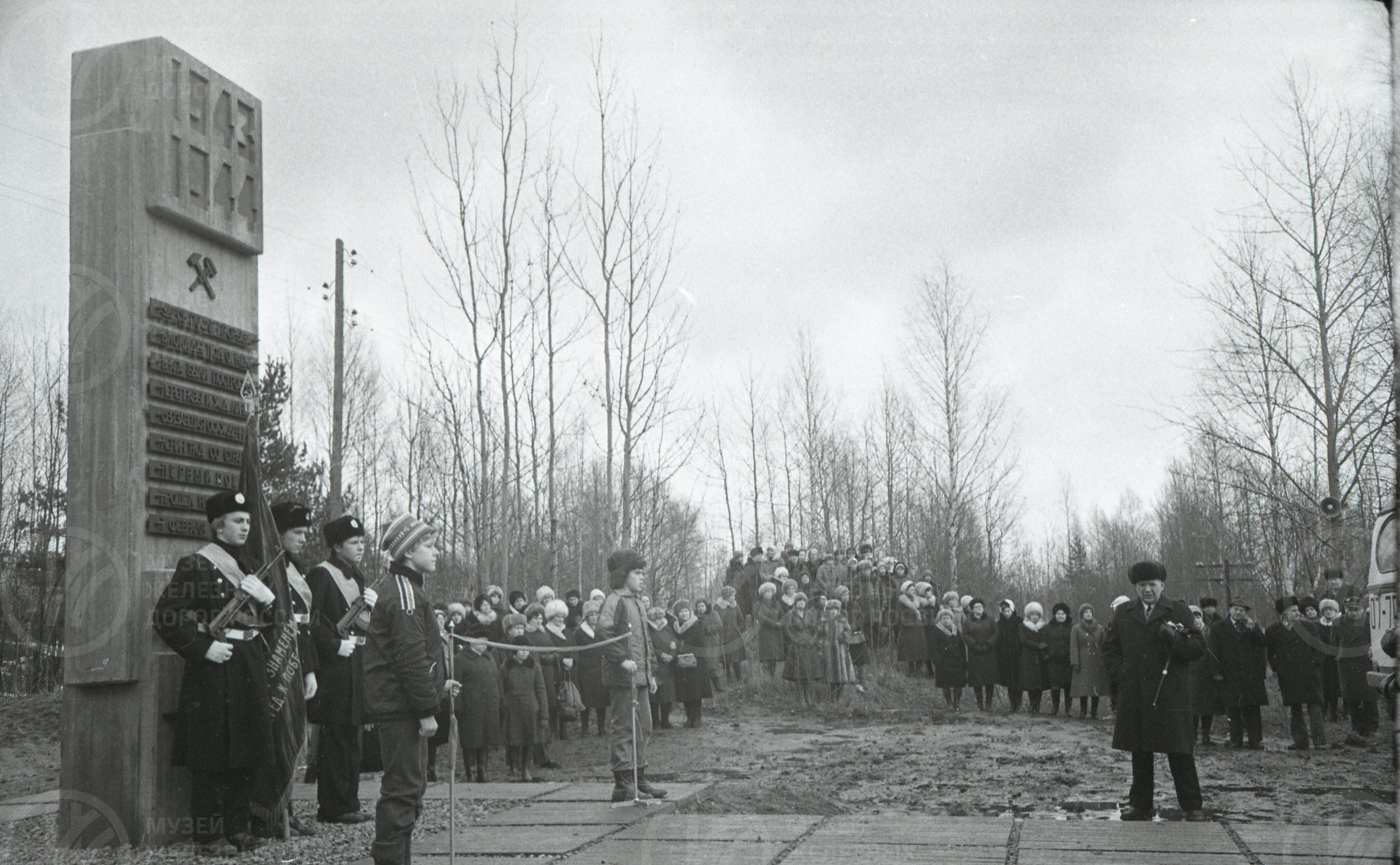 Панорама открытия памятника в городе Петрокрепость, image 1