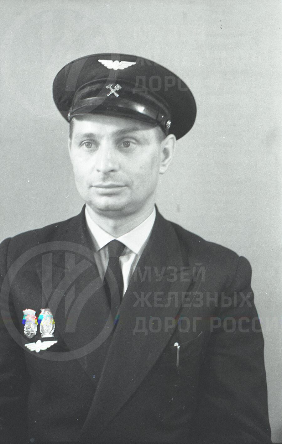 Н.С.Быков – машинист ТЧ-8