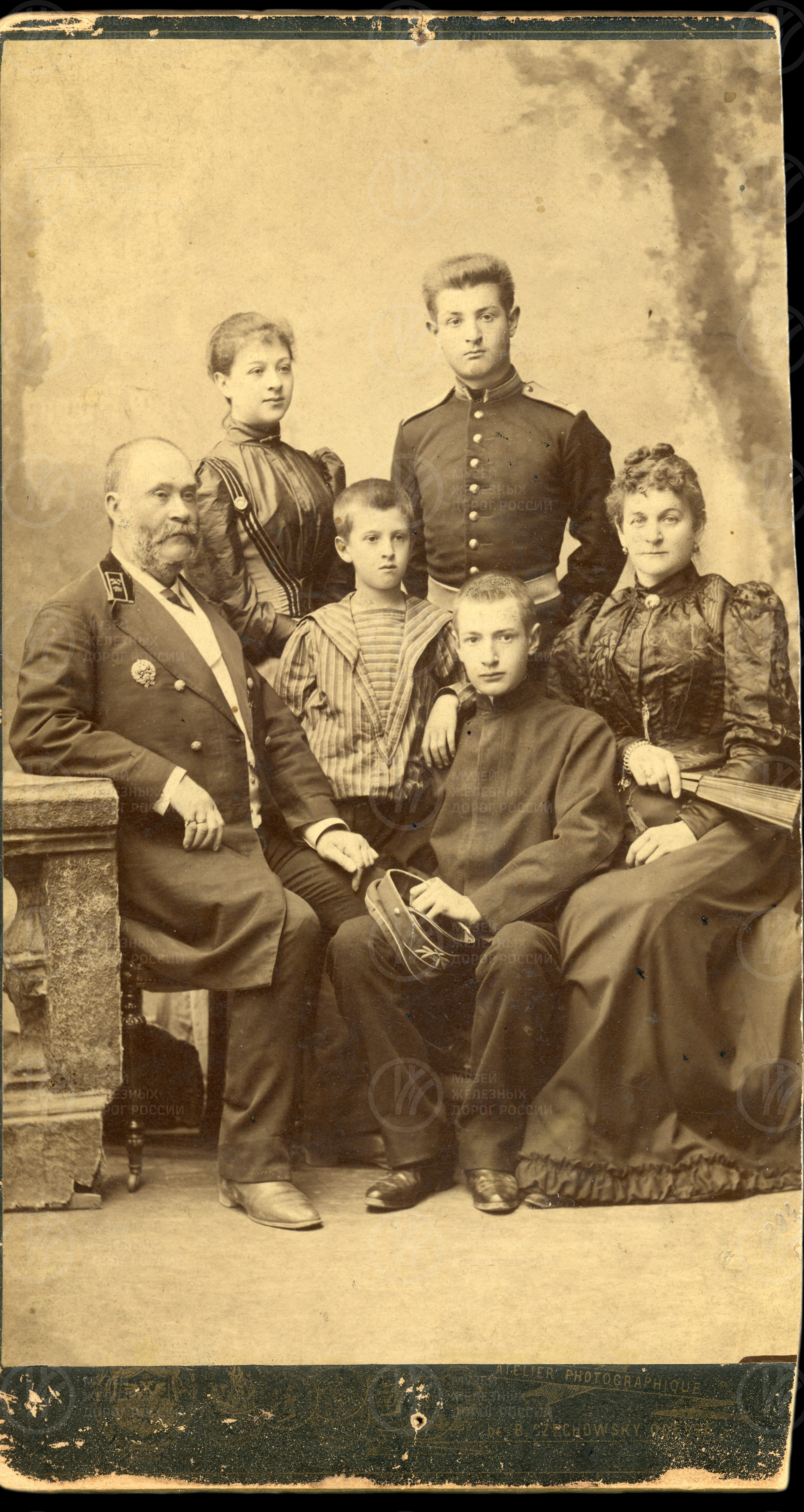 Семейное фото Воско. 1894 г., изображение 1