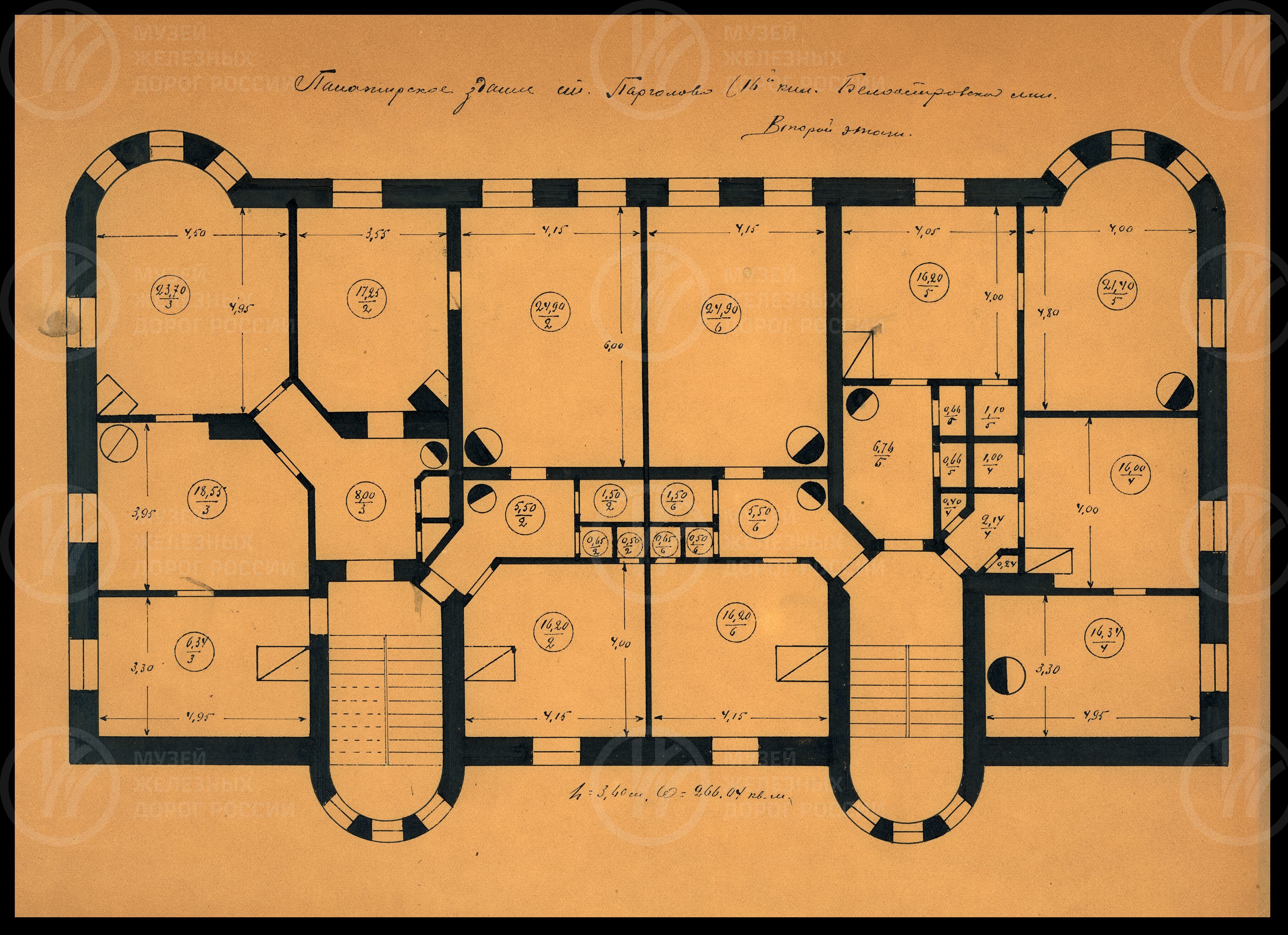 Линейные постройки Финляндской линии. 1900-е годы, image 2