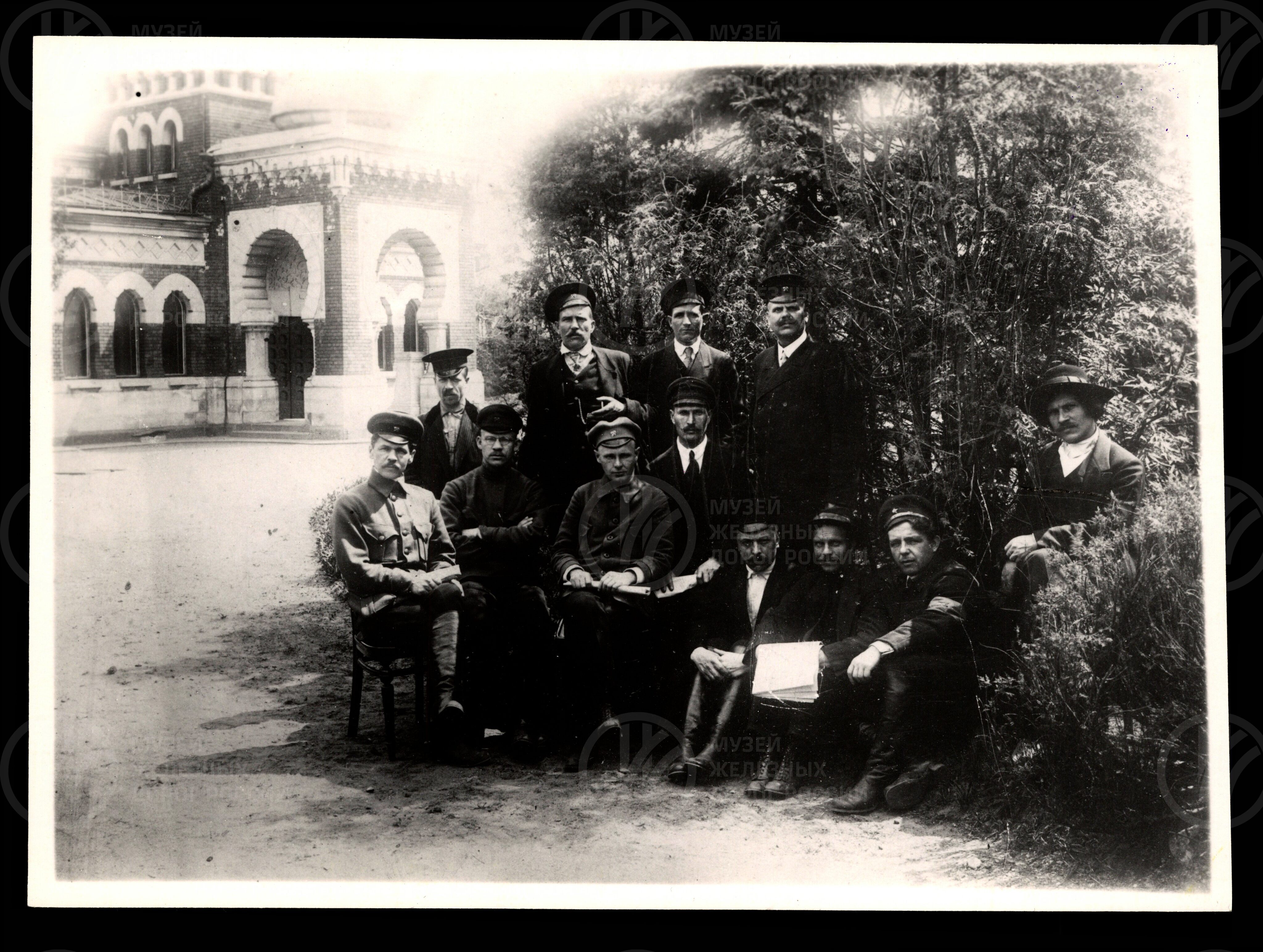 Первый состав комиссаров Николаевской железной дороги. 1919 г., изображение 1