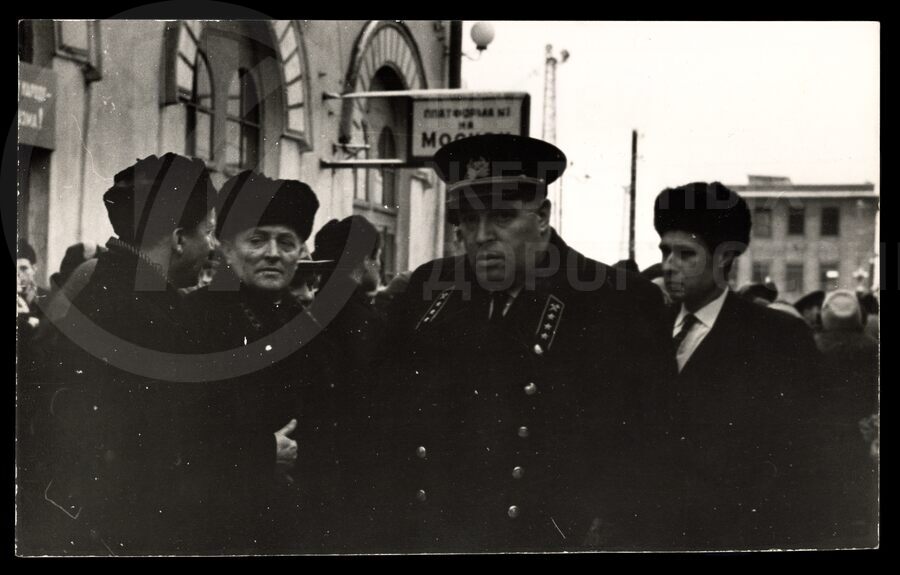 Открытие электрифицированного движения на линии Ленинград – Москва. 1962 г.